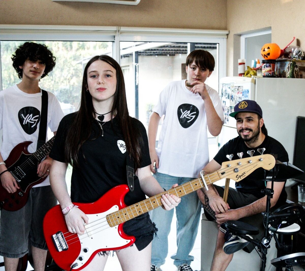 El concurso “Canción para la ciudad” incentivó a una banda escolar a crear su primera canción
