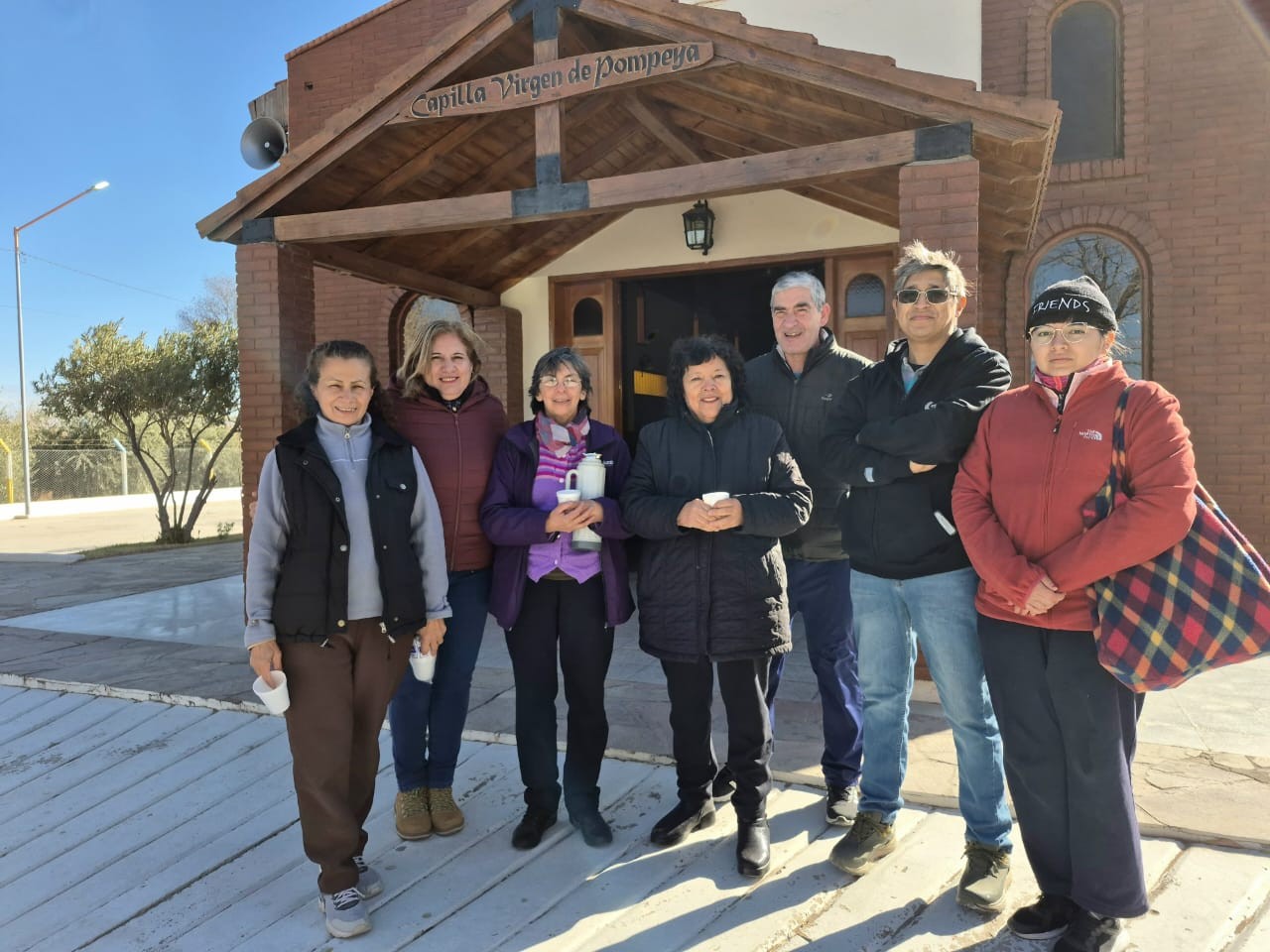 SAN MARTÍN: reunión con el Consejo Económico de la Capilla Nuestra Señora de Pompeya
