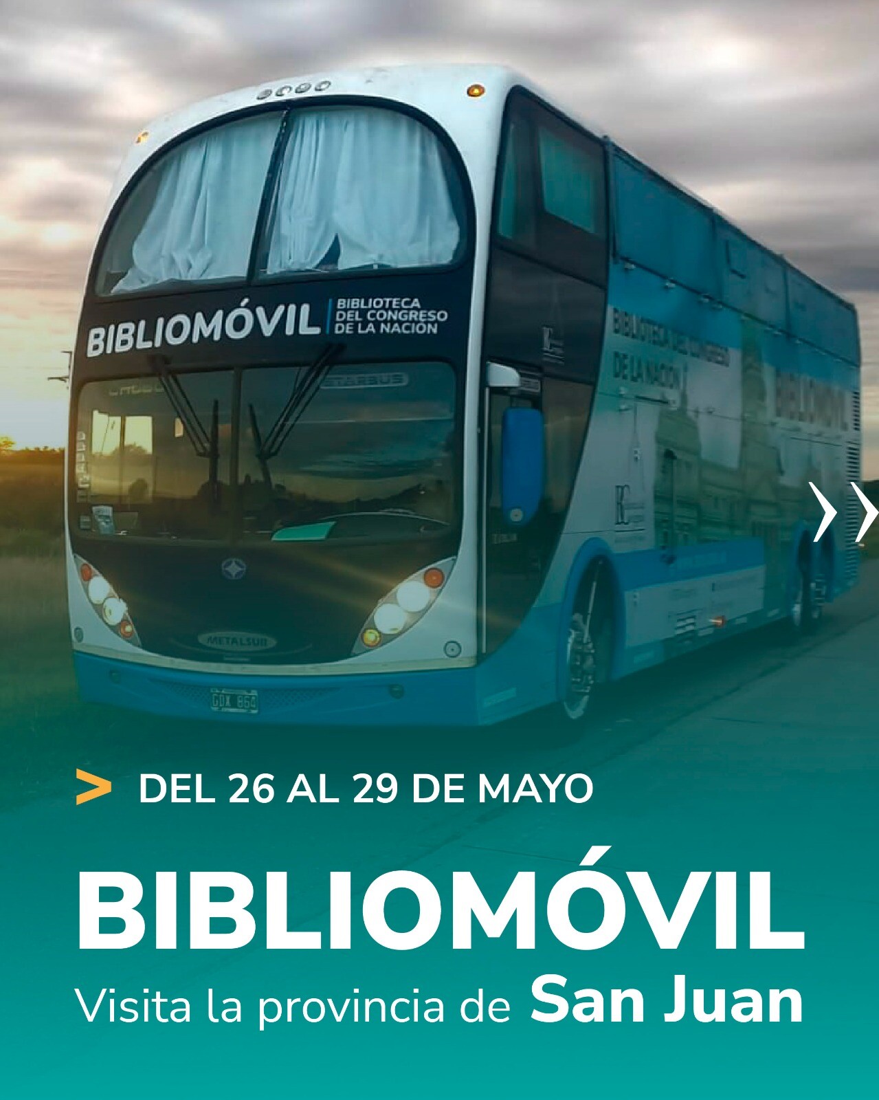 El Bibliomóvil visita la provincia de San Juan para acercar actividades lúdicas de promoción de la lectura