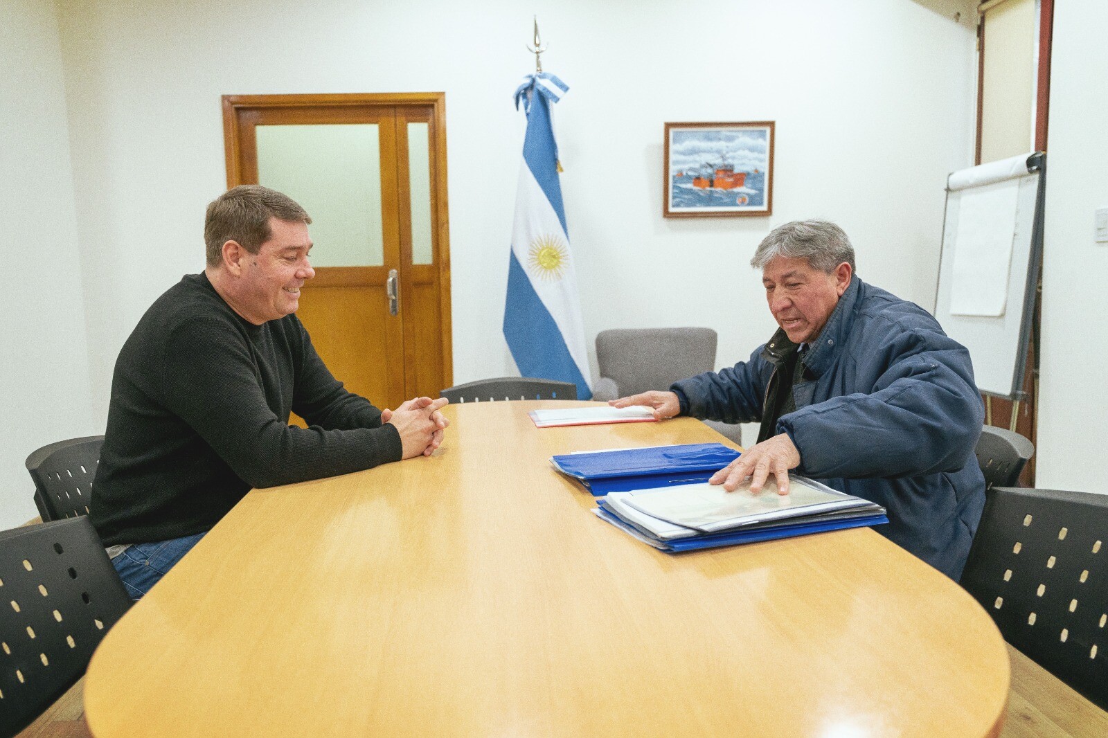 Rawson: Municipio y Vecinal del barrio Río Chubut fortalecen el trabajo conjunto