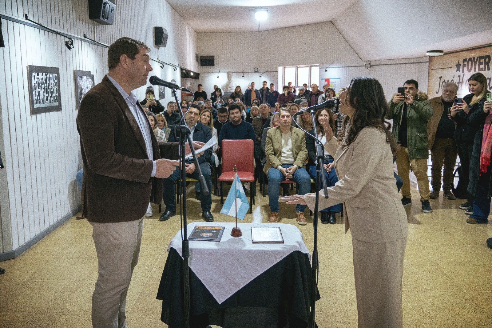 Mirna Vallejos asumió la Secretaria de Desarrollo Social, Familia y Salud de Rawson