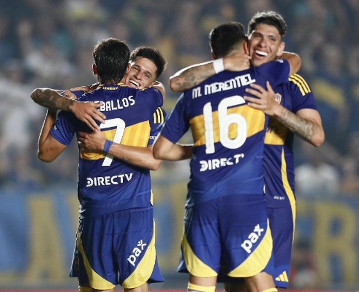 Boca se floreo en el debut