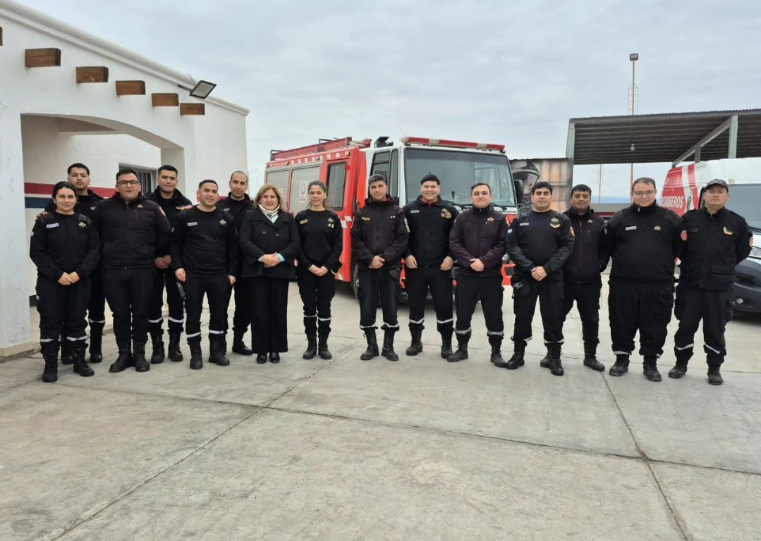 SAN MARTÍN: Reconocimiento al compromiso y vocación del Destacamento N.º 6 de Bomberos