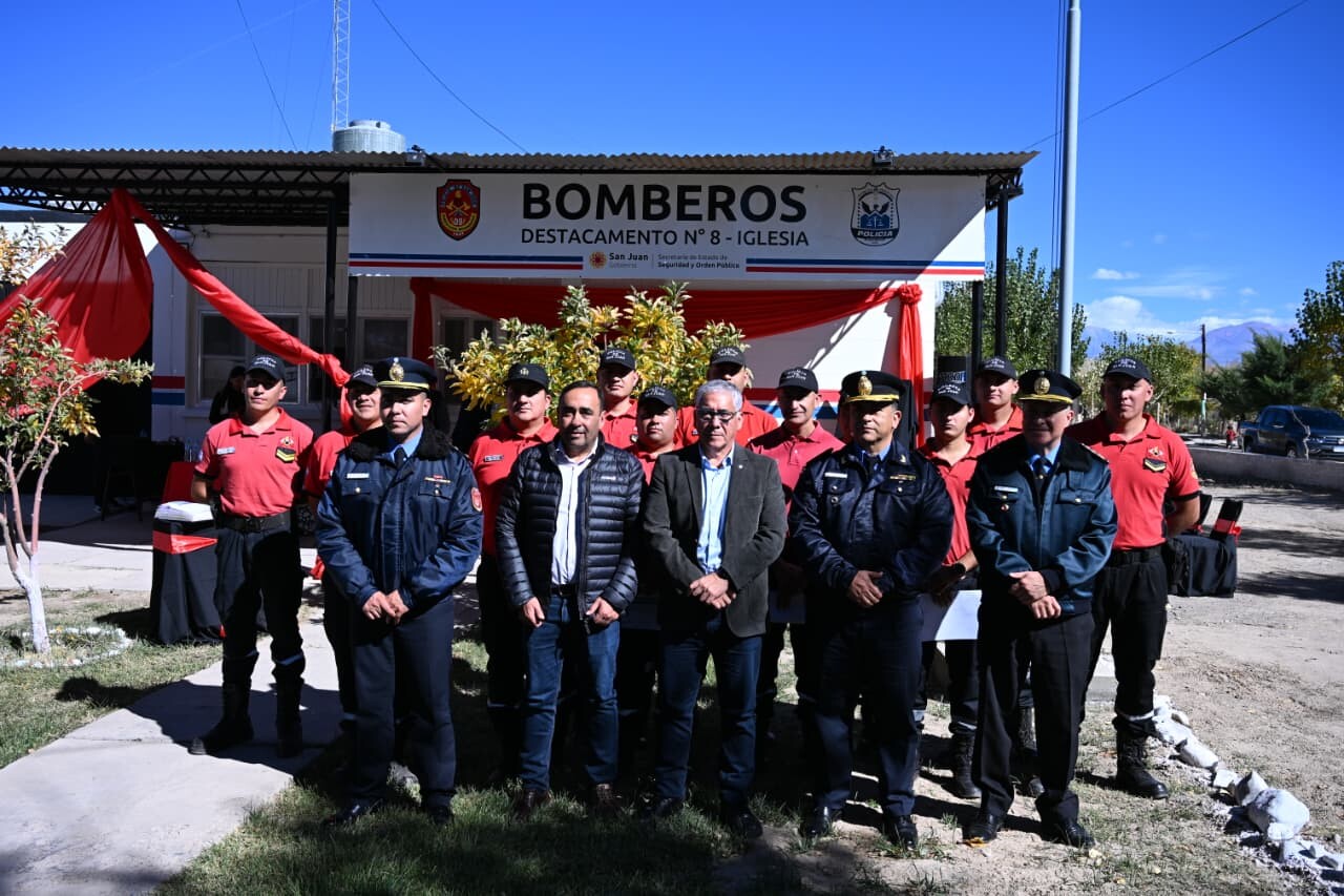 Aniversario del Destacamento N°8 de Bomberos del Departamento IGLESIA