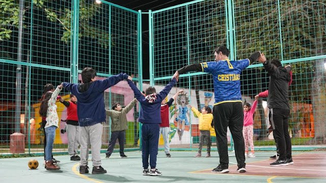 Bacheo.jpg La Comuna mantiene su amplia oferta de actividades deportivas durante el receso invernal