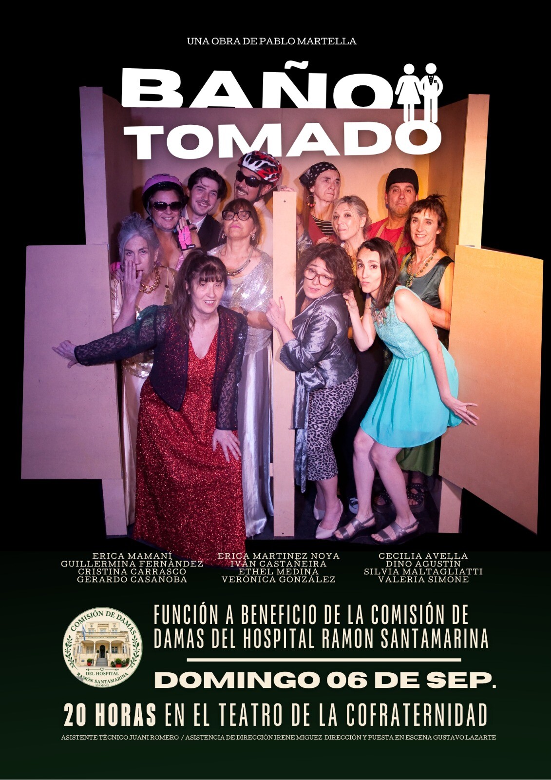 CARTELERA DE FIN DE SEMANA EN EL TEATRO DE LA CONFRATERNIDAD