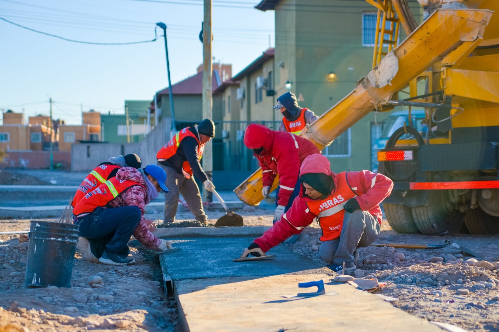 El intendente Miodowsky impulsa la construcción de cuatro nuevas plazas en el Barrio Del Bono Green