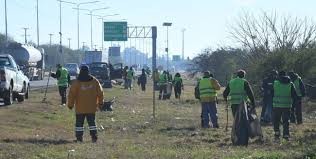 PRIMERA ETAPA CUMPLIDA- Megaoperativo de limpieza en Av Circunvalación Oeste
