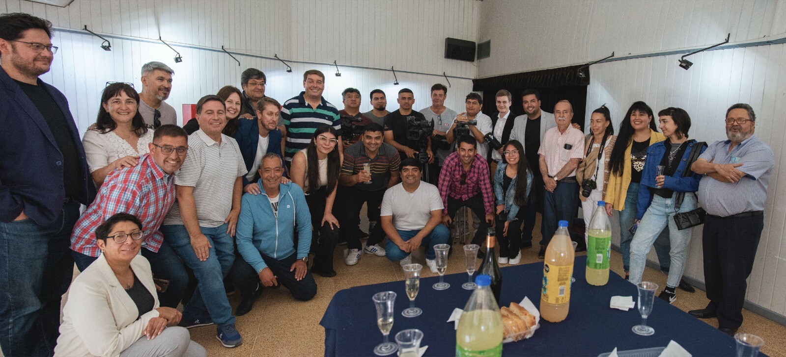 Biss compartió un brindis de fin de año con periodistas de Rawson.jpeg Biss compartió un brindis de fin de año con periodistas de Rawson