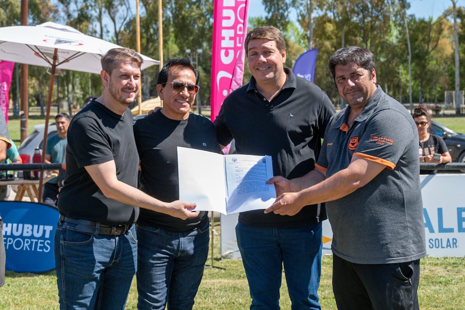 Biss participó de la apertura de la IV Edición del Encuentro de Rugby M14 Ernesto «Cacho» Oliver
