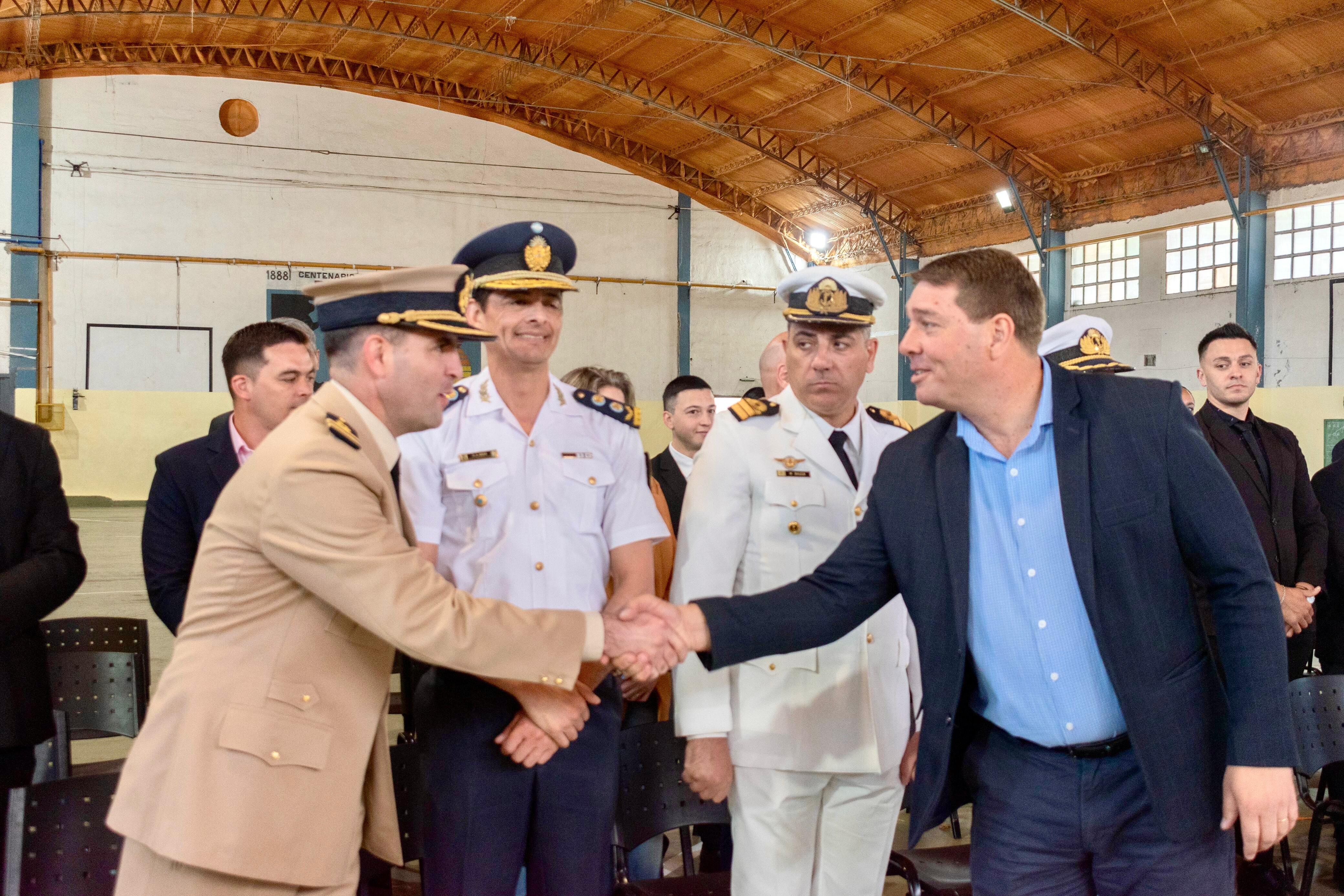 Biss participó del acto por la Semana de la Policía Federal Argentina