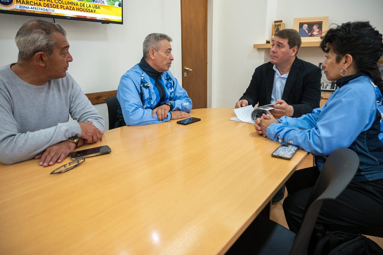 Biss recibió al Director Técnico de la Selección Argentina de Tai Chi Chuan