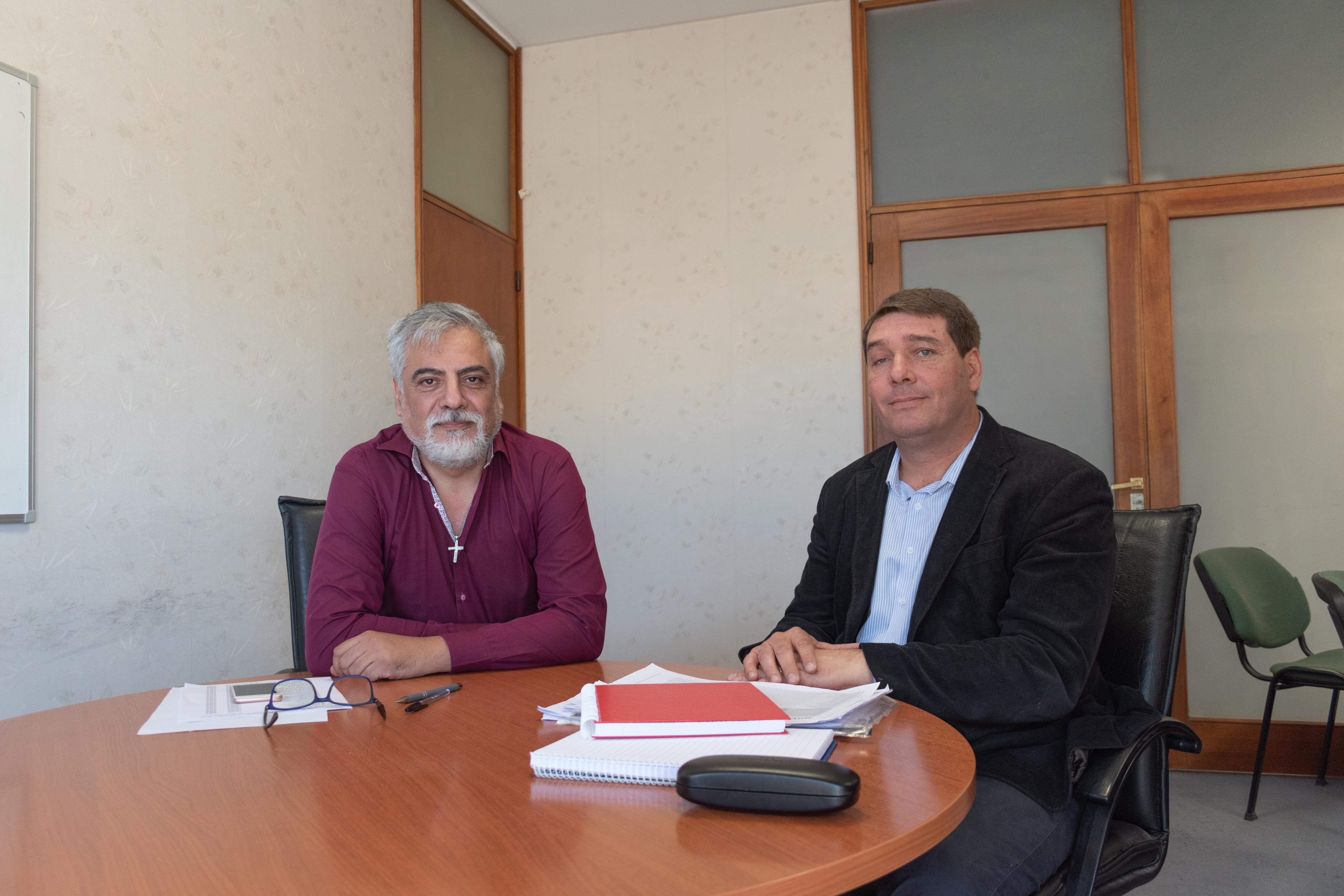 Biss se reunió con el actual vocal del ISSyS de la Provincia para revalorizar sector de Playa Unión