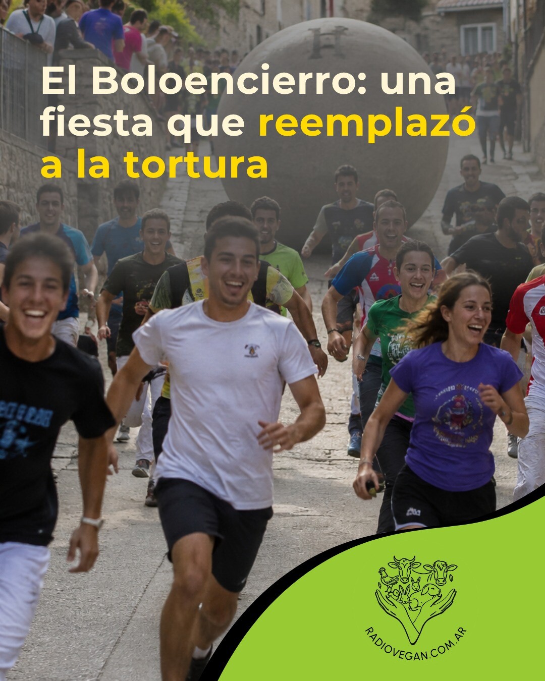 Una fiesta que reemplaza a la tortura taurina