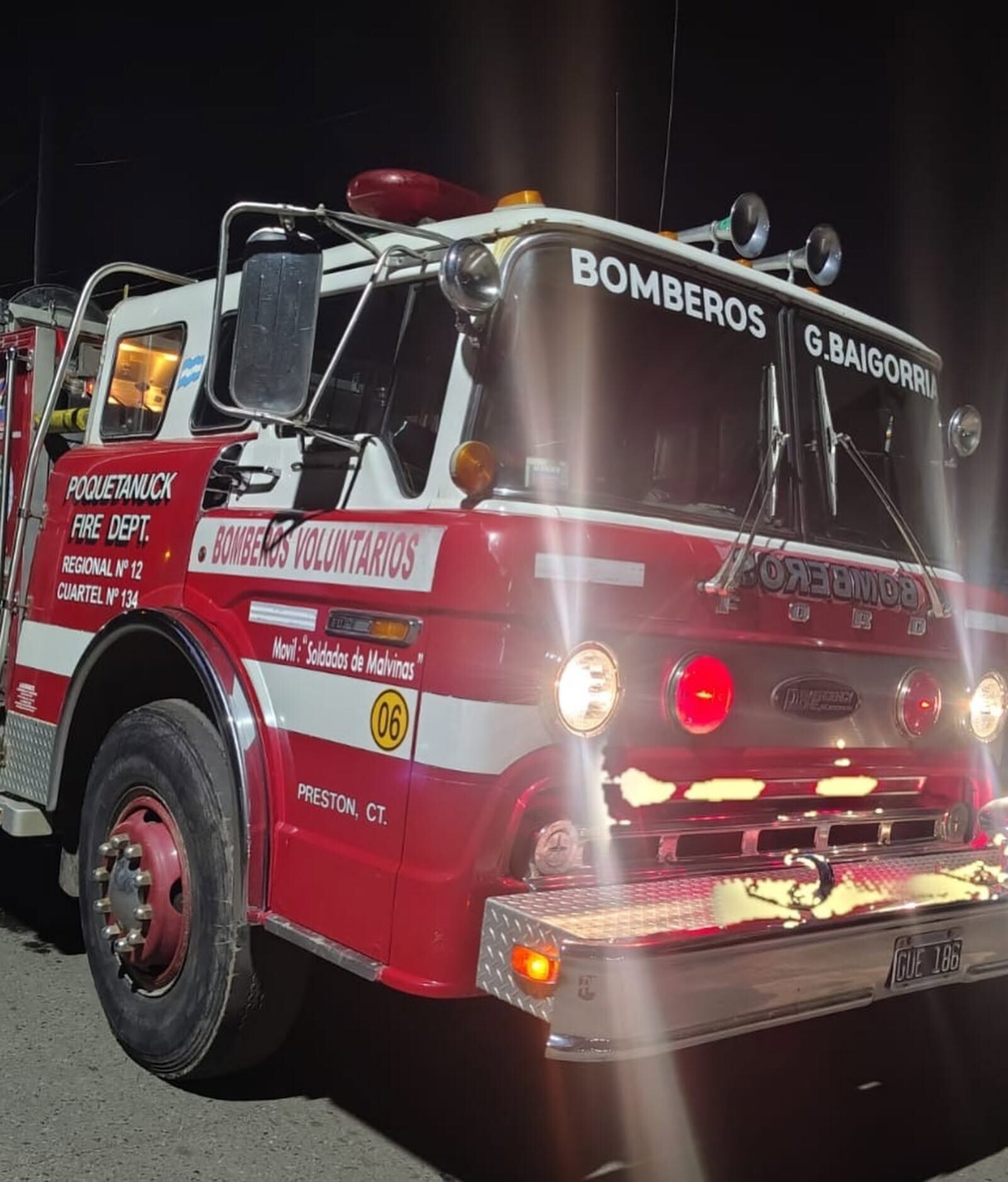Un feroz incendio destruyó una vivienda en Granadero Baigorria