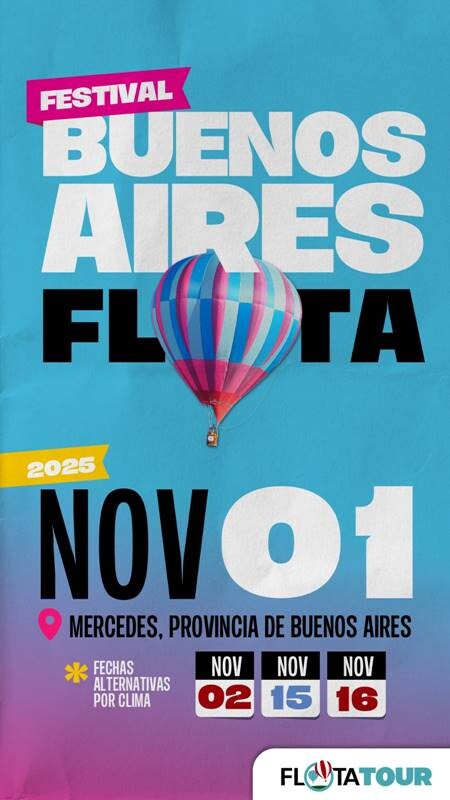 Mercedes se llenará de magia con Buenos Aires Flota