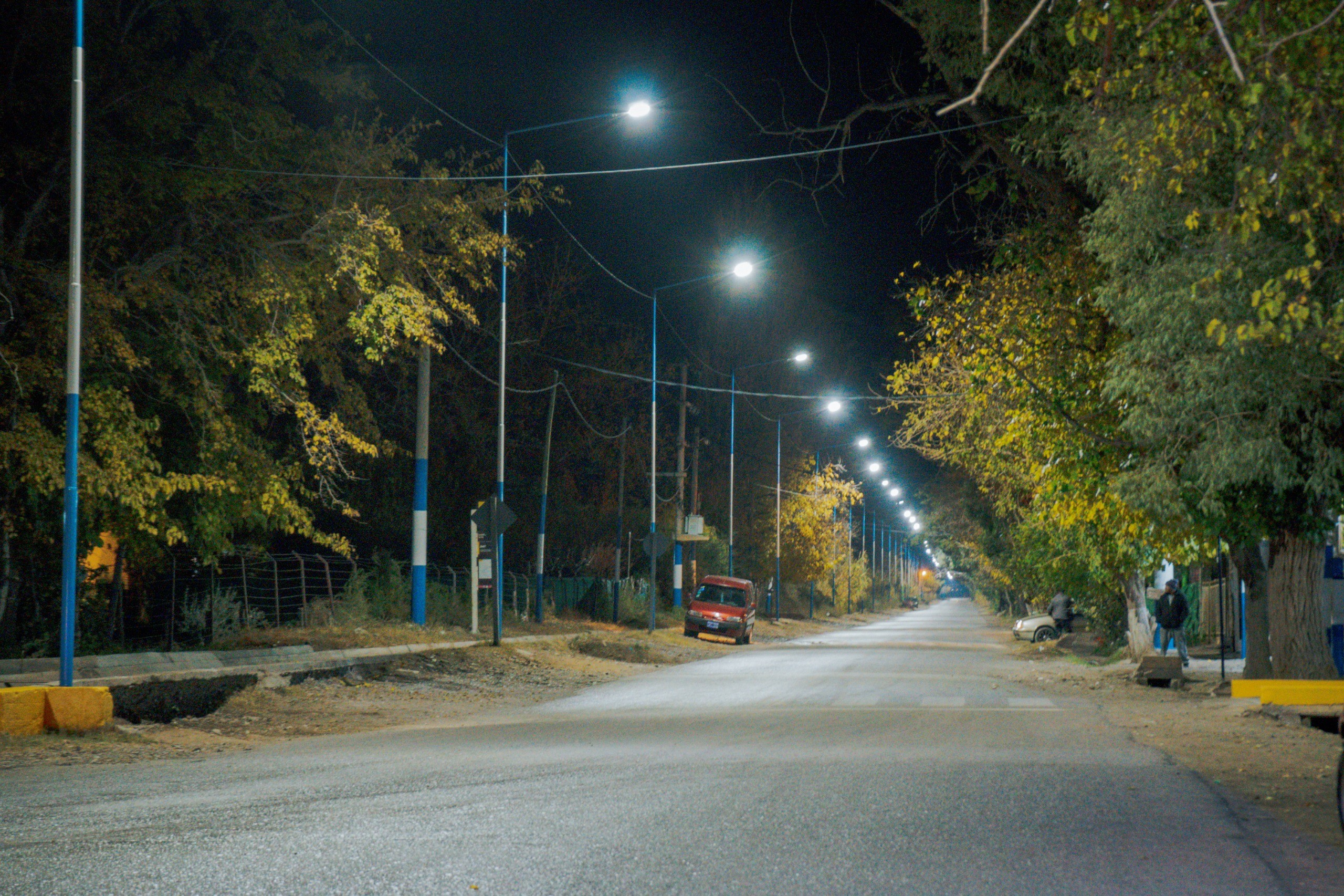POCITO: un tramo de Calle 9 con Iluminación Led