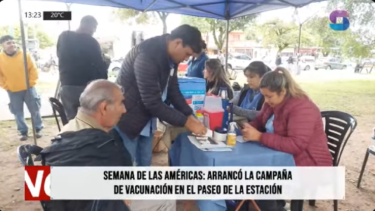 CAMPAÑA DE VACUNACION.png Vacunación en marcha: comenzó la Semana de las Américas en Metán