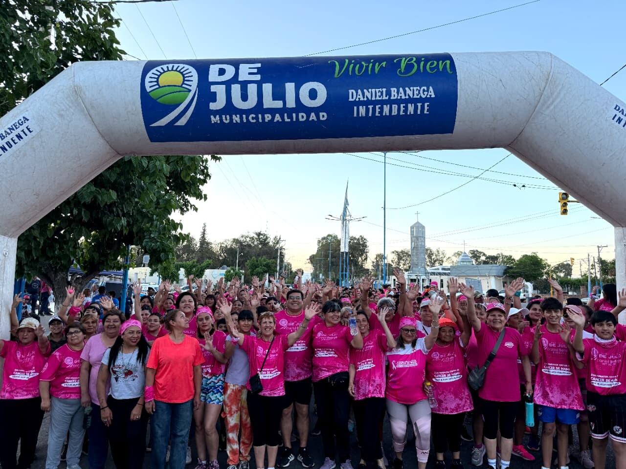 9 DE JULIO: corrió contra el Cáncer de Mama en un sábado especial dedicado a las Mamás