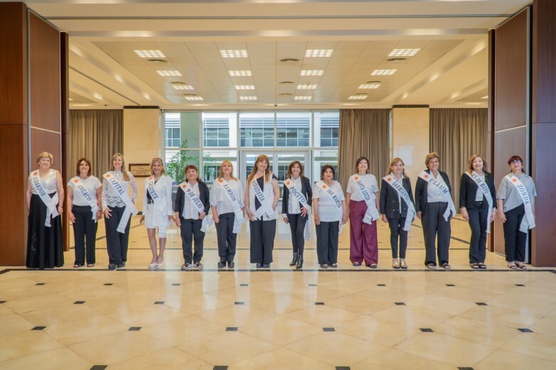 Candidatas a Reinas de las Personas Mayores