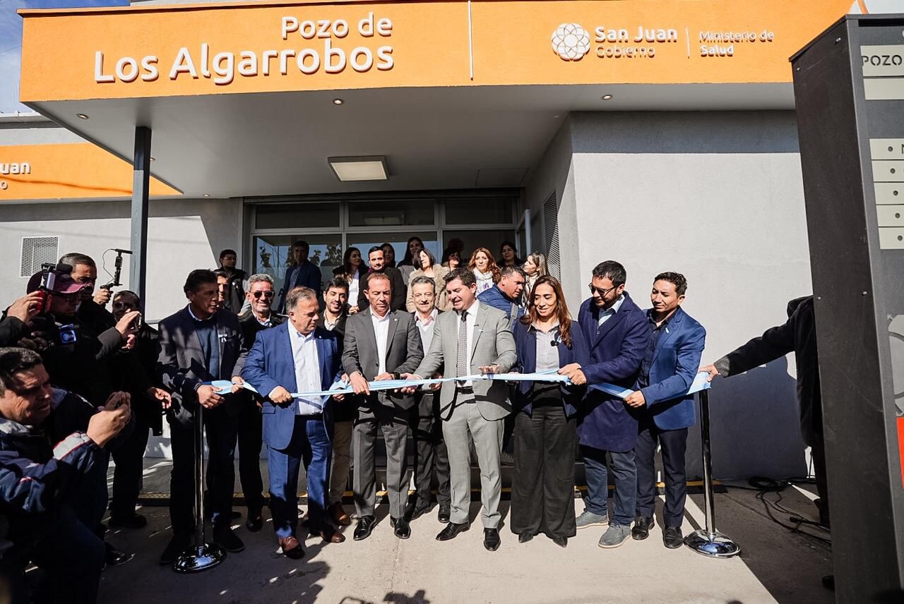 CAPS de Pozo de los Algarrobos.jpeg El gobernador Orrego inauguró en Caucete la ampliación y remodelación de un centro de salud para dar más servicios y mejor atención