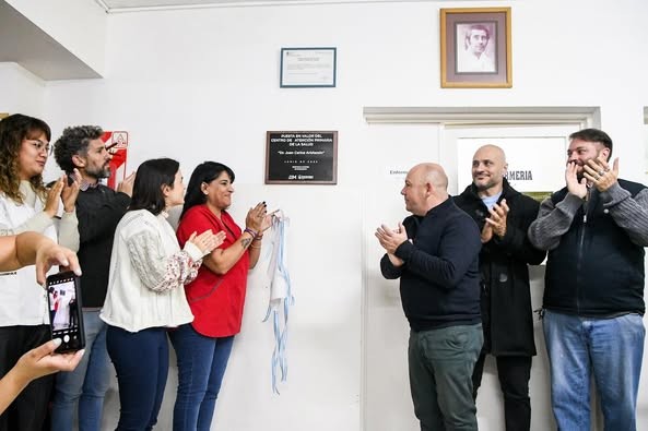 El Intendente destaco las obras realizadas para poner en valor el Caps “DR. JUAN CARLOS ARISTARAIN”