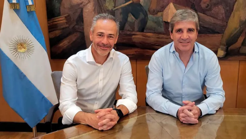 CAPUTO.webp Gobierno Nacional :Caputo designó a Alejandro Lew como secretario de Finanzas