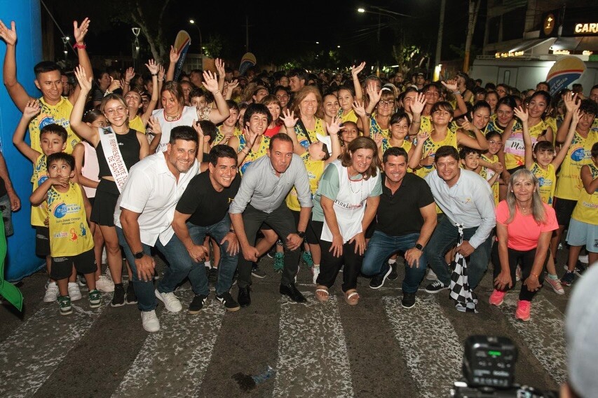 Santa Lucía en la Carrera Por Amor a la Vida