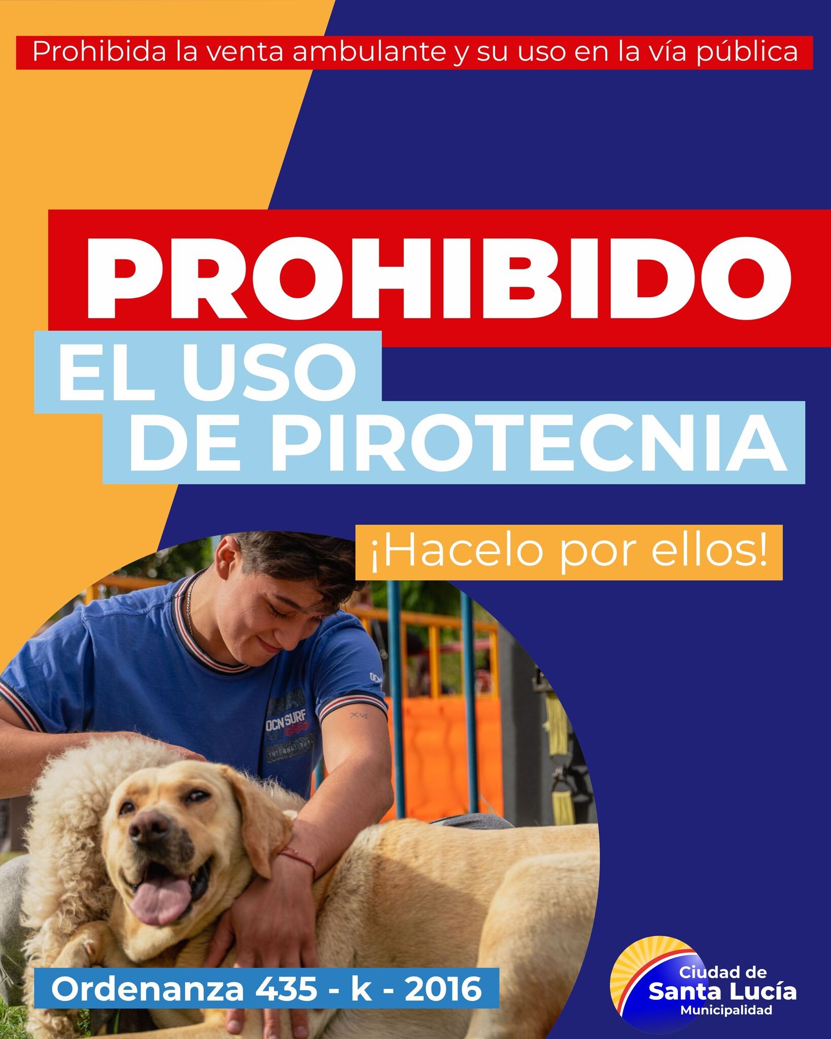 El municipio de la Ciudad de Santa Lucia sigue trabajando en la implementación de Pirotecnia Cero en el departamento.