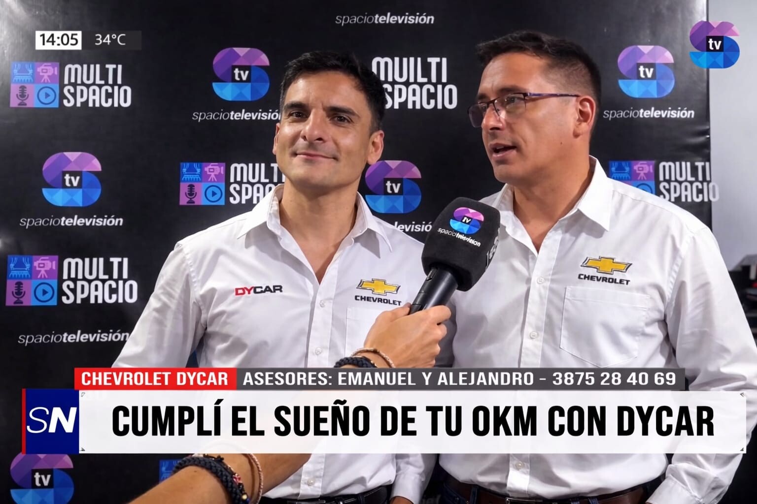 CHEVROLET.jpeg Dycar presentó en Metán nuevas opciones para acceder a un Chevrolet 0 km