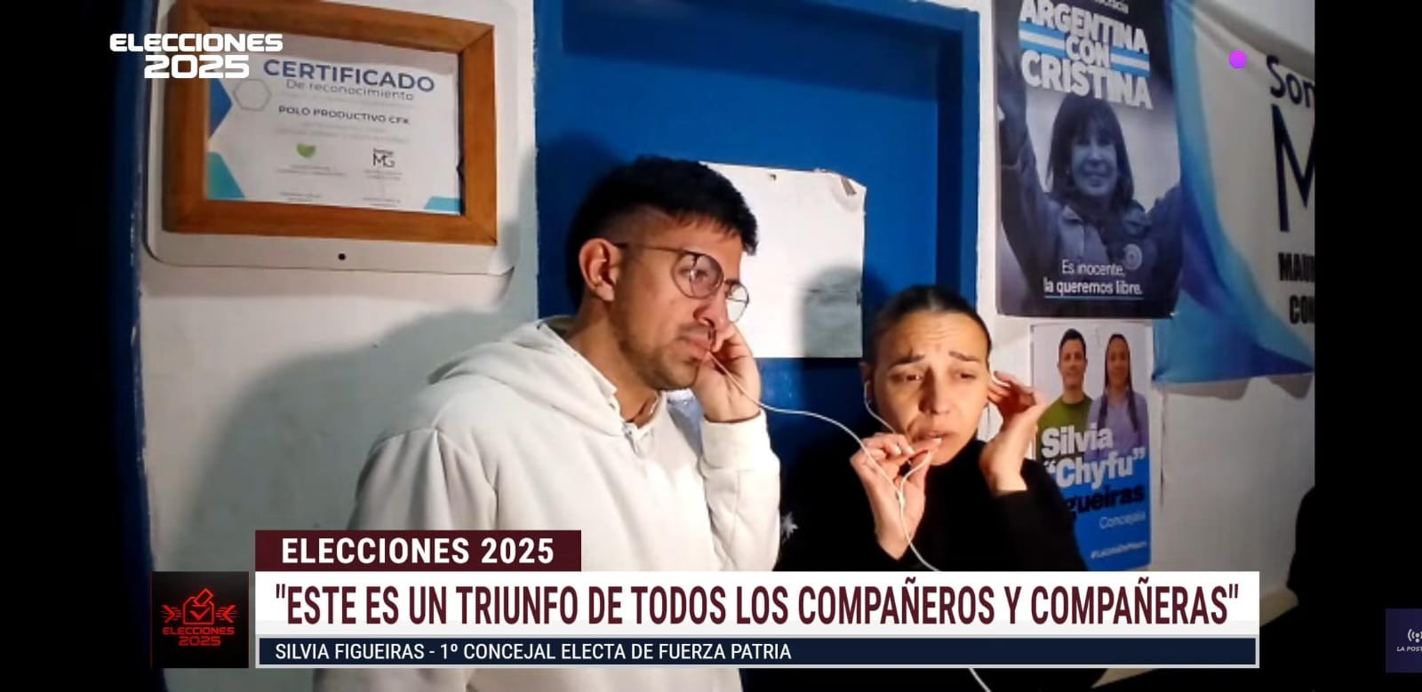 CHIFU.jpg Silvia Figueiras:» Este es un triunfo de todos los compañeros y compañeras»