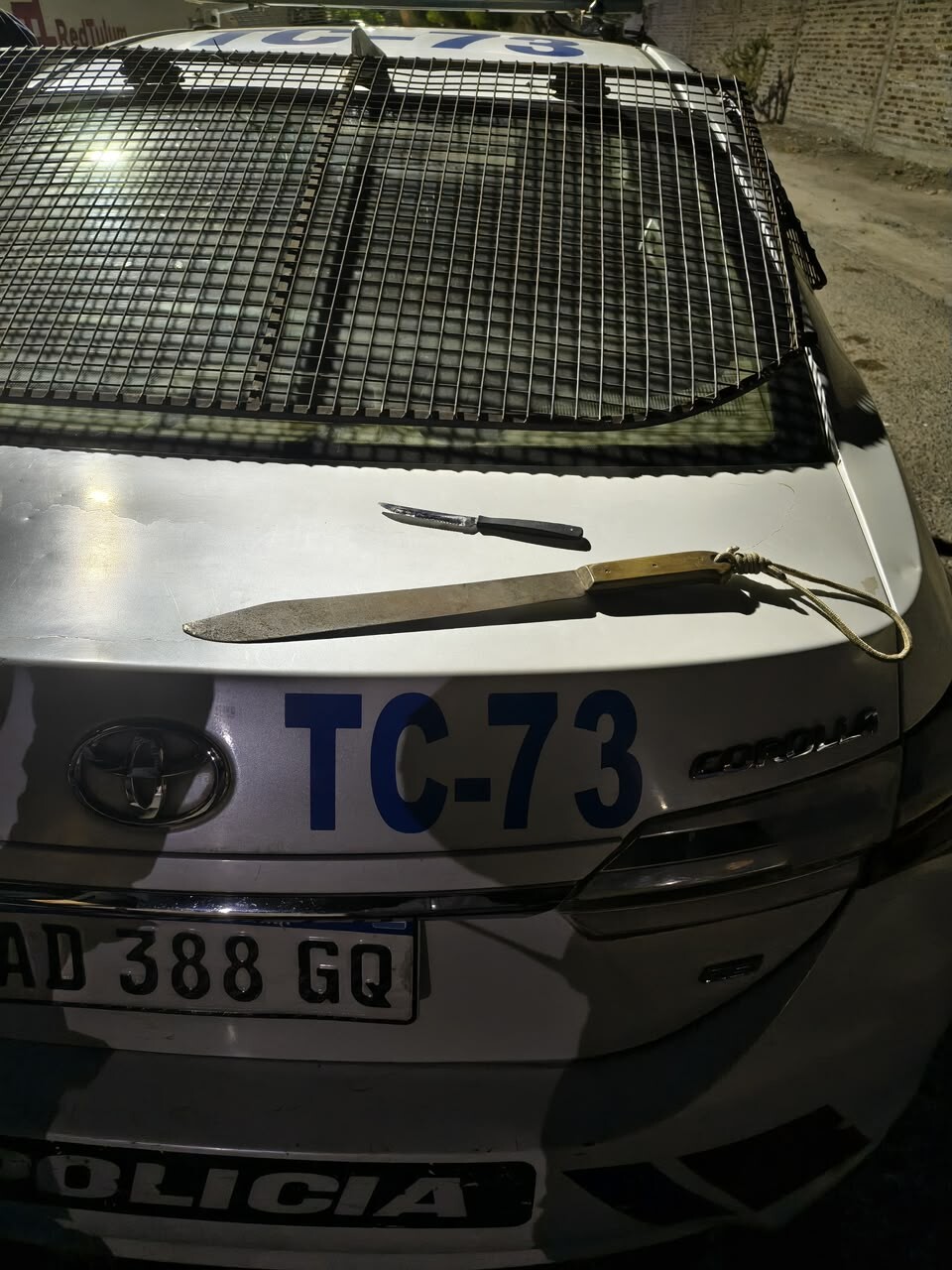 Rivadavia: detuvieron a un hombre que intentó atacar con un cuchillo a un chofer de la RedTulum