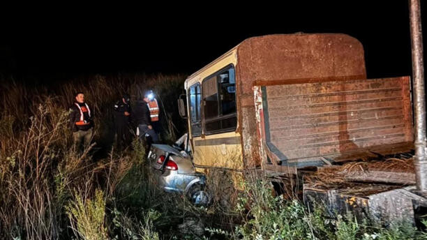 COMIENZO DE FIN DE SEMANA TRÁGICO EN TATACUÁ CTES. – TRES MUERTOS EN IMPRESIONANTE CHOQUE FRONTAL.