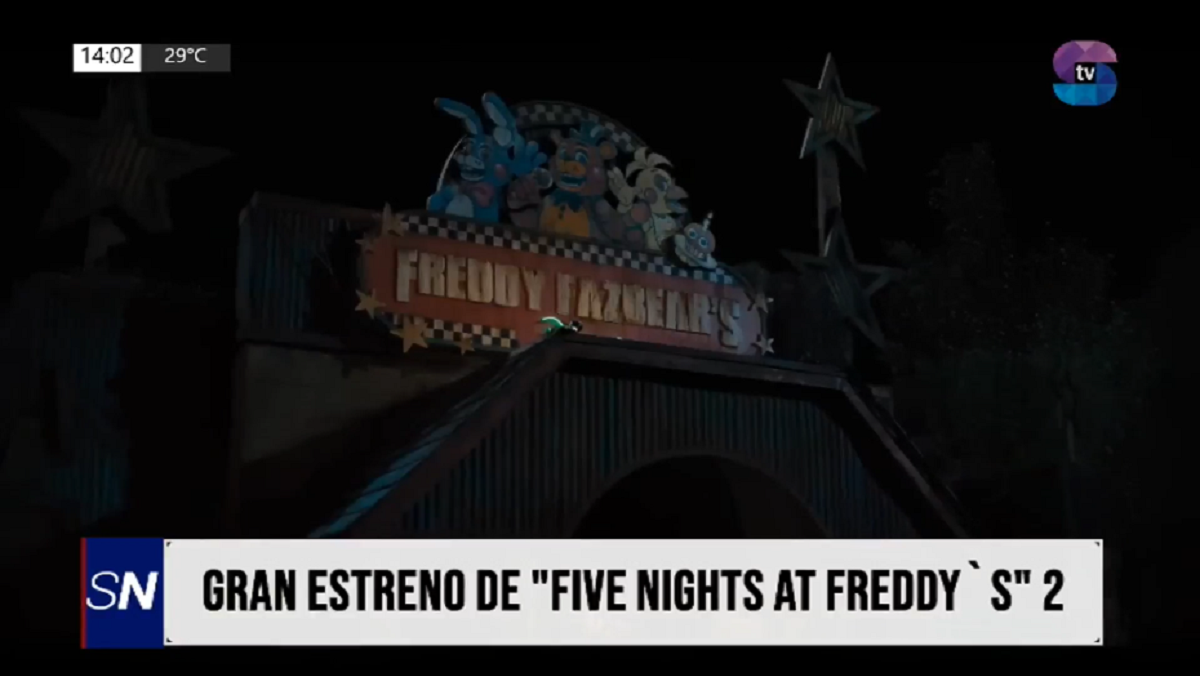 CINE.png Estreno en Metán: llega “Five Nights at Freddy’s 2” al Cine Club Center