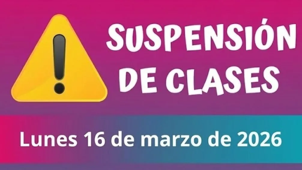 Por el alerta climático: Clases suspendidas este lunes para el turno mañana
