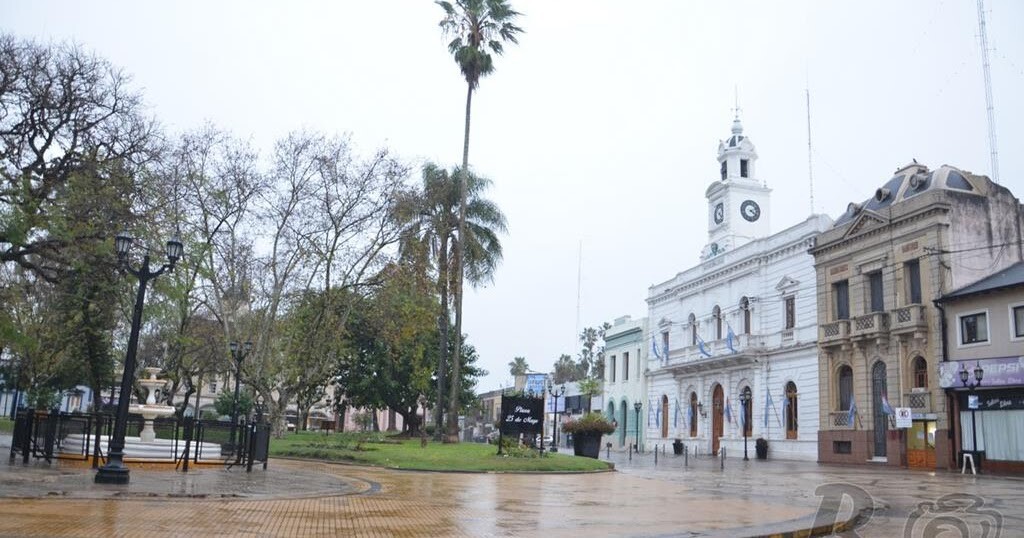 Abundantes lluvias en el centro de Entre Ríos. En Villaguay 155 milímetros en una semana y sigue lloviendo