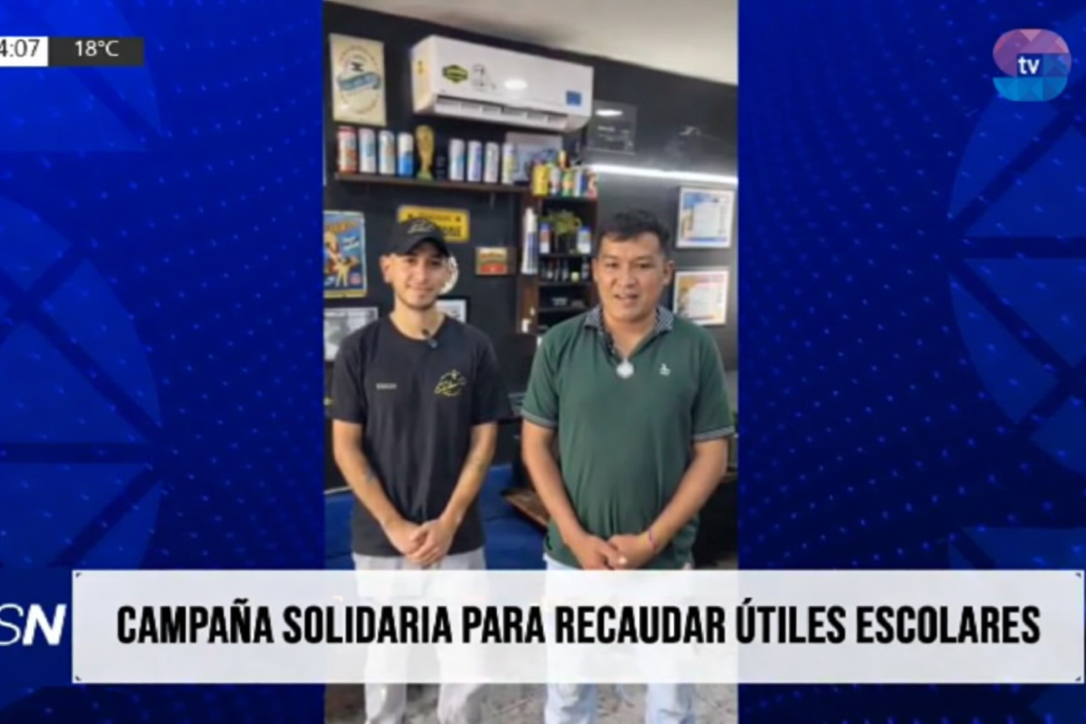 CLUB DE CABALLEROS.png Cortes de cabello y estética a cambio de útiles en una jornada en Metán