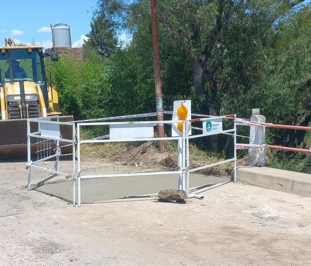 Culminó la primera etapa de trabajos en el puente de acceso a Colastiné Sur