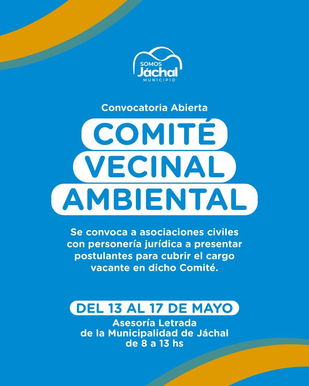 JÁCHAL: audiencia pública por renuncia de uno de los miembros del Comité Vecinal Ambiental