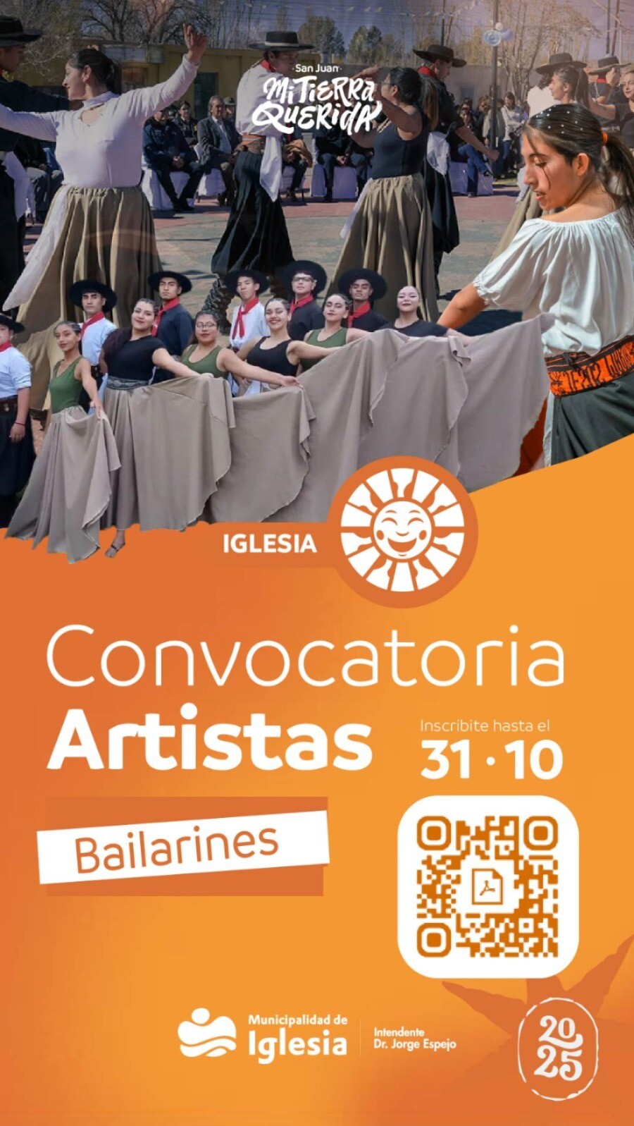 IGLESIA: convoca a Bailarines para participar en la FNS 2025