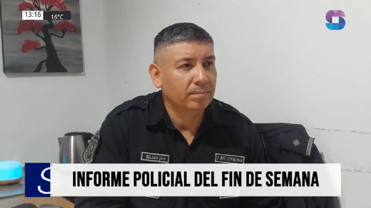 CRIO. ROLDAN - CRIA 1ERA.png Fin de semana con detenidos, choque y más de 90 infracciones en Metán