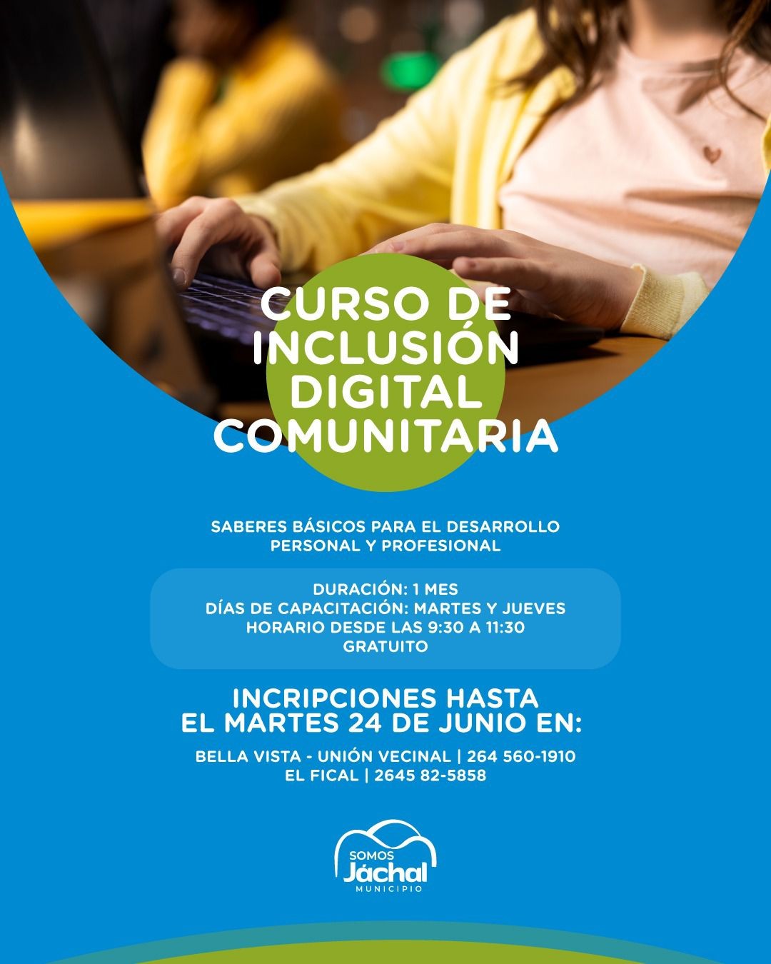 JÁCHAL: curso de Inclusión Digital Comunitaria