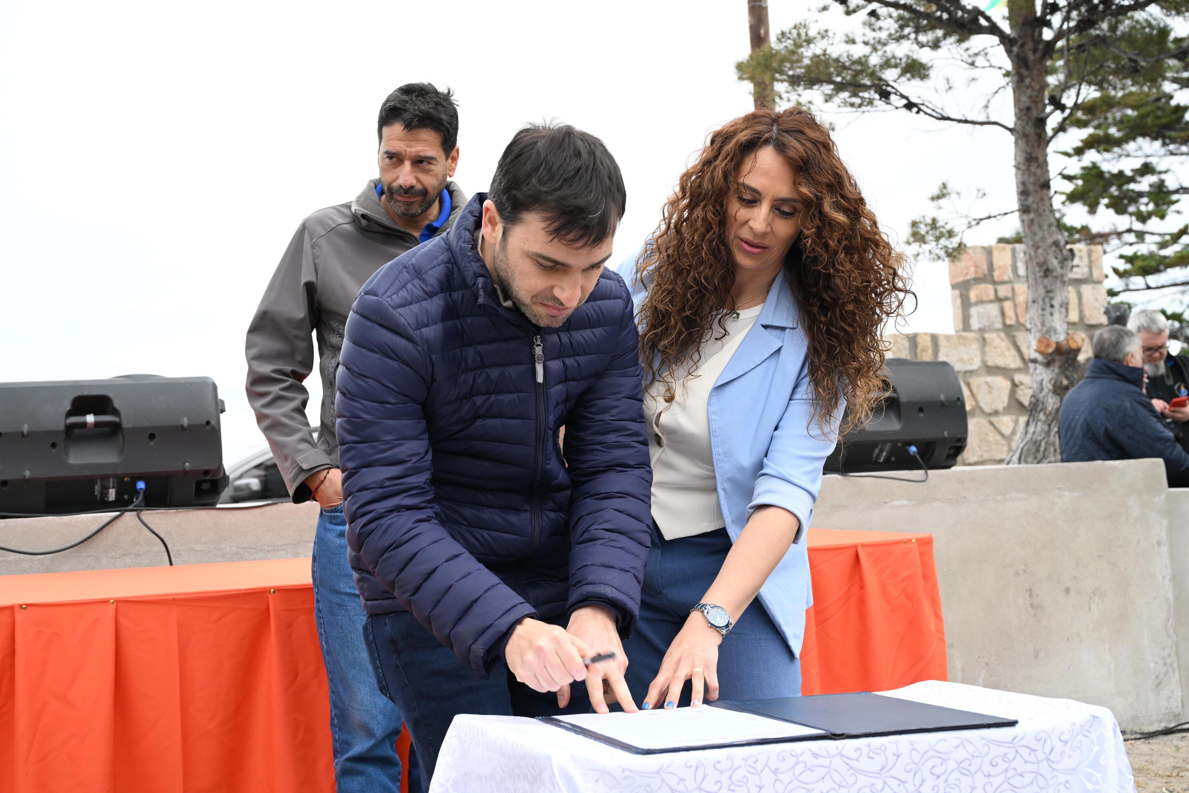 El Gobierno provincial aprueba el primer proyecto del Programa Chubut Sustentable en Camarones