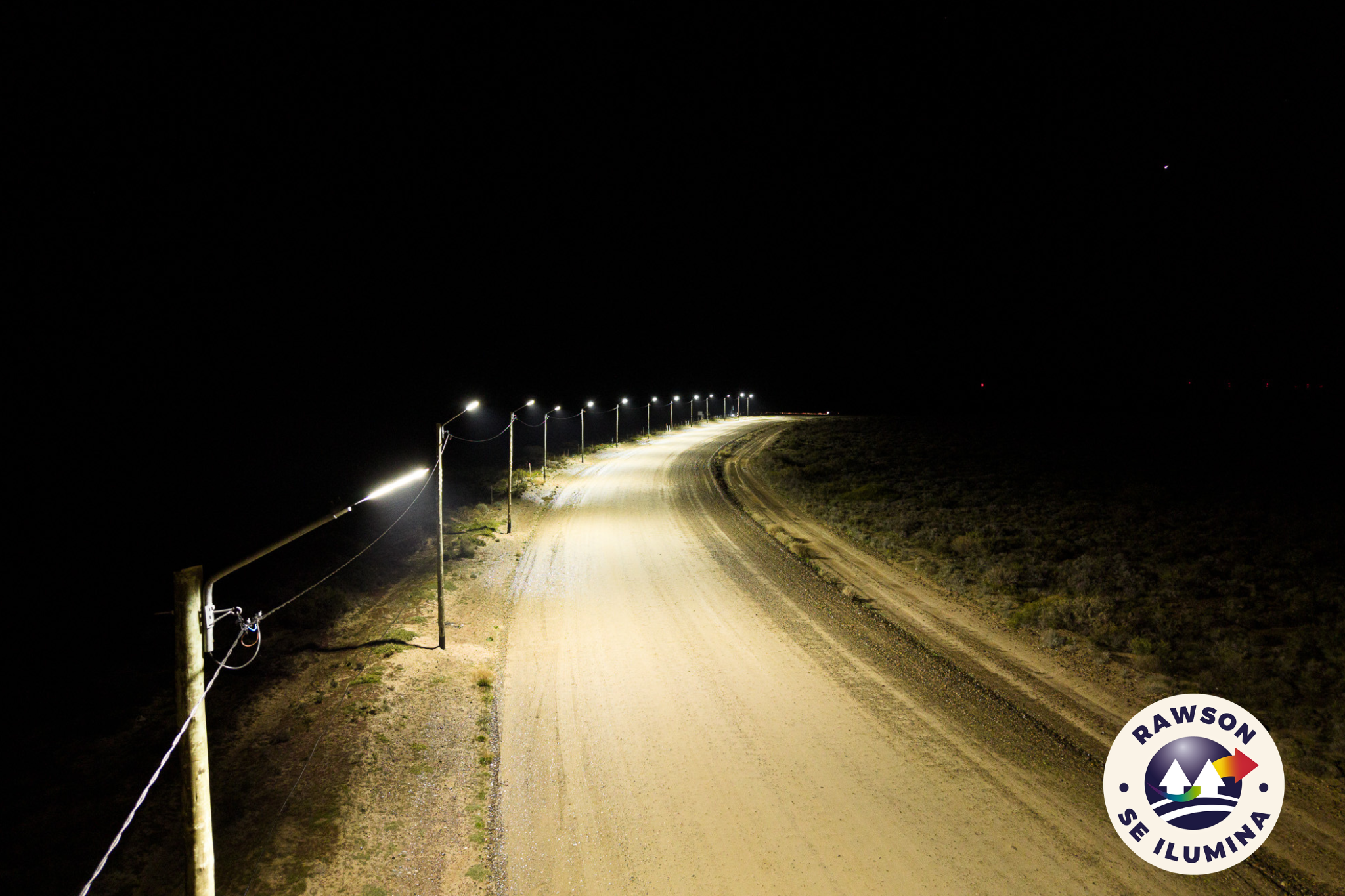 Cangrejales 1 (5).png Se iluminó con tecnología led el ingreso a Cangrejales I