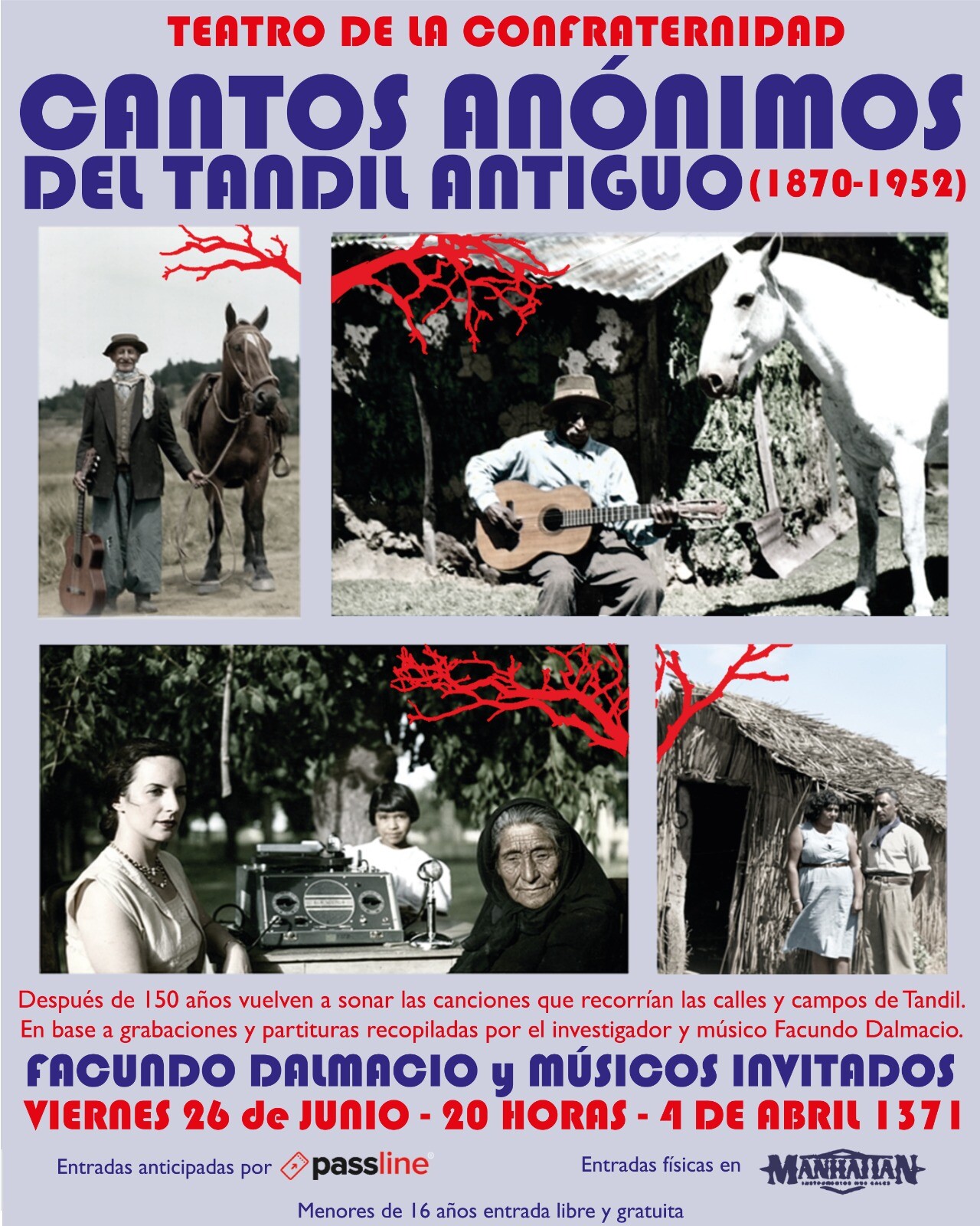 CANTOS ANÓNIMOS DEL TANDIL ANTIGUO