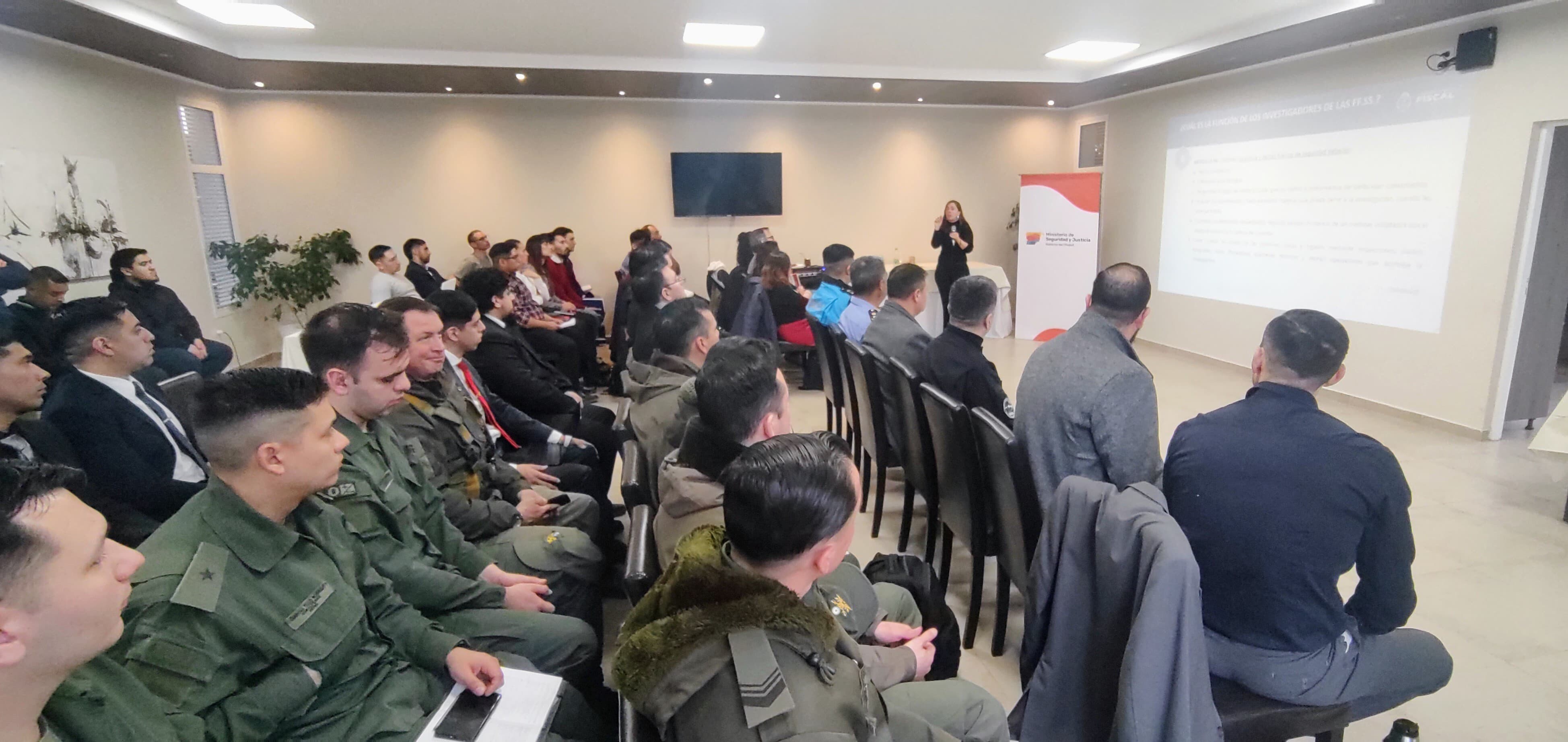 Provincia realizó en Esquel una capacitación sobre el Código Procesal Penal Federal