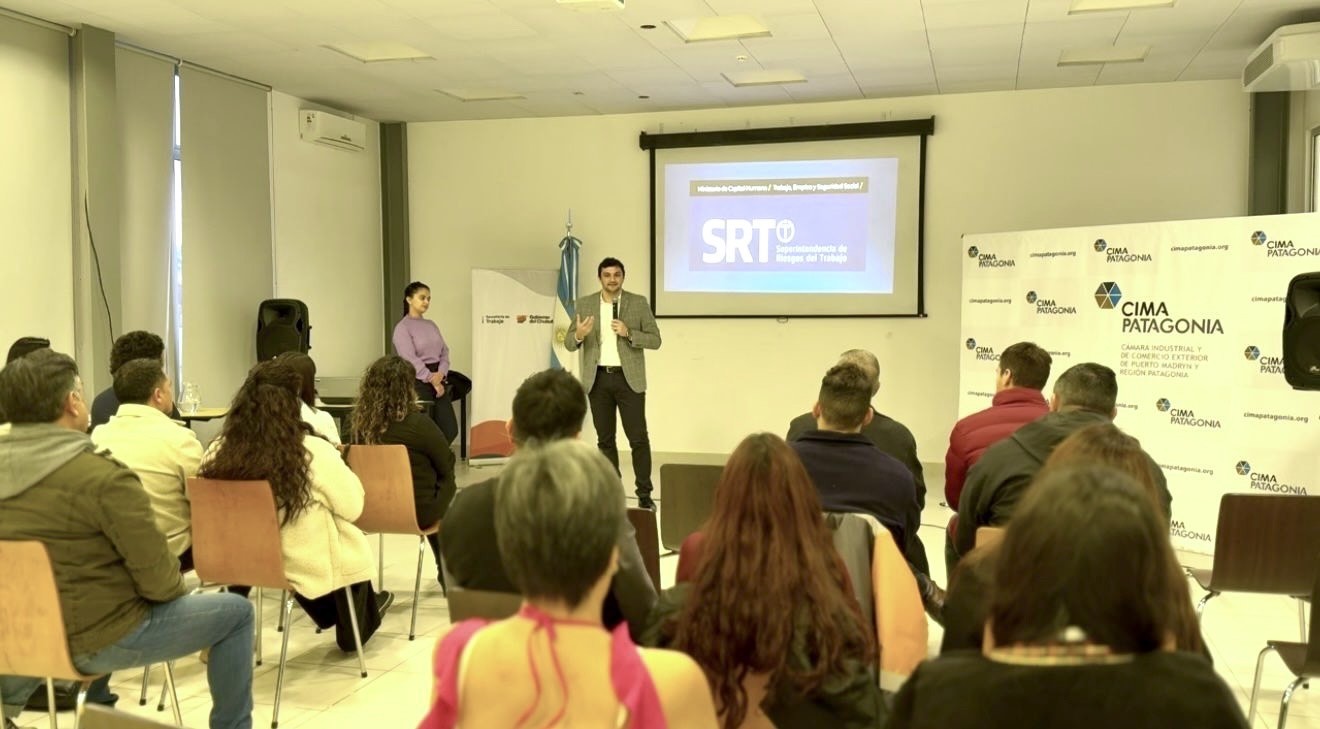 Chubut capacitó en prevención laboral a inspectores, profesionales y PyMEs de la provincia