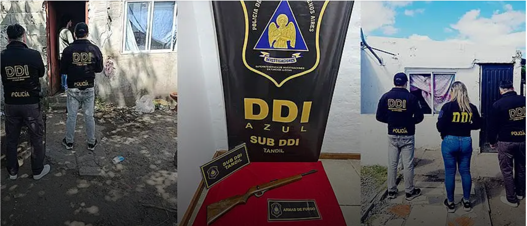 Allanaron dos viviendas y secuestraron armas tras denuncia por desobediencia