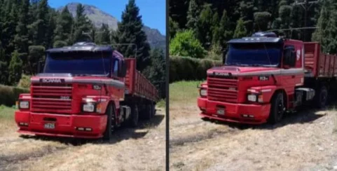 Un gesto solidario desde Comodoro: ofrece su camión para llevar donaciones a la cordillera