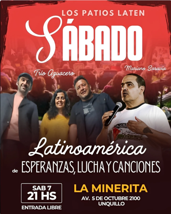 UNQUILLO: Los Patios laten con música, relatos y esperanza